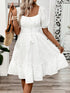 smocked-eyelet-square-neck-puff-sleeve-mini-dress OhSoStyled - Sophia's Style-2